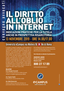 INTERNET E DIRITTO OBLIO