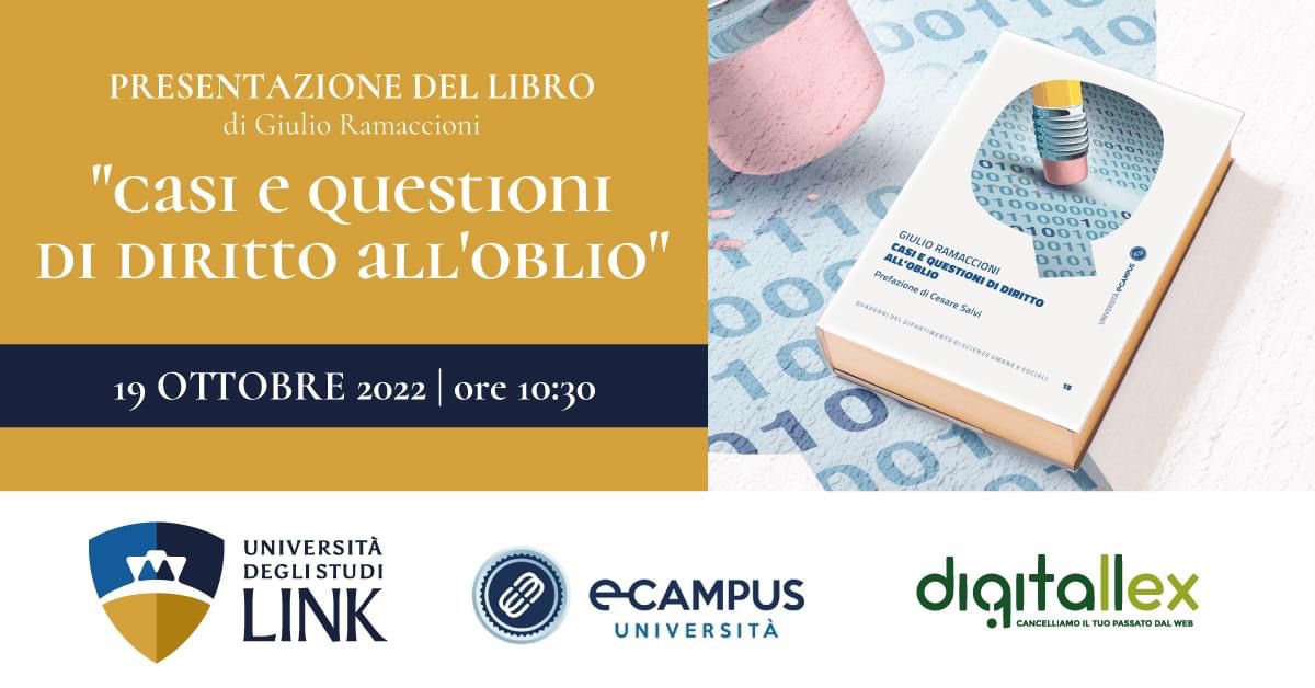 Casi E Questioni Di Diritto All'oblio